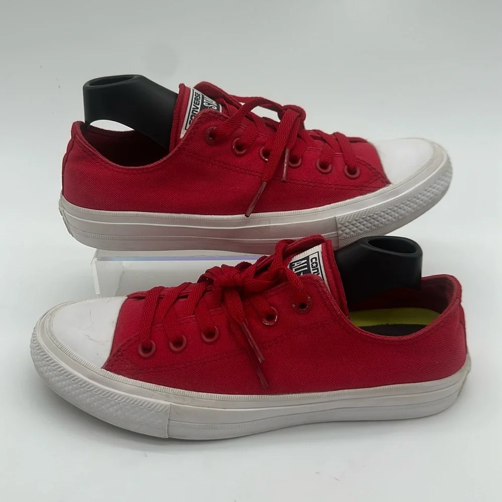 Converse Chuck Taylor All Star II 2 Red Lunarlon Size Kids 6